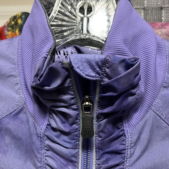 EUC! LIKE NEW!!Lululemon purple tie dye jacket. - Picture 6 of 7